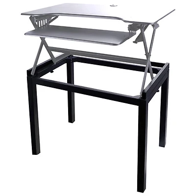 Support de bureau élévateur de Rocelco - Noir