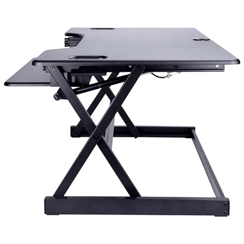 Surélévateur de bureau avec plateau pour clavier pour travailler debout DADR- de Rocelco