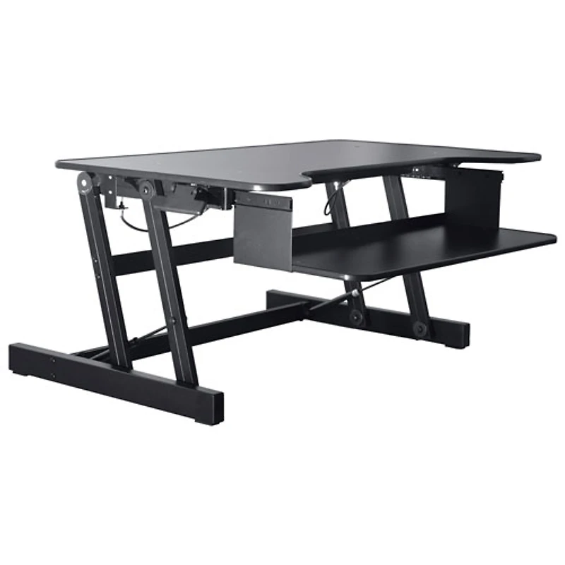 Surélévateur de bureau avec plateau pour clavier pour travailler debout ADR de Rocelco