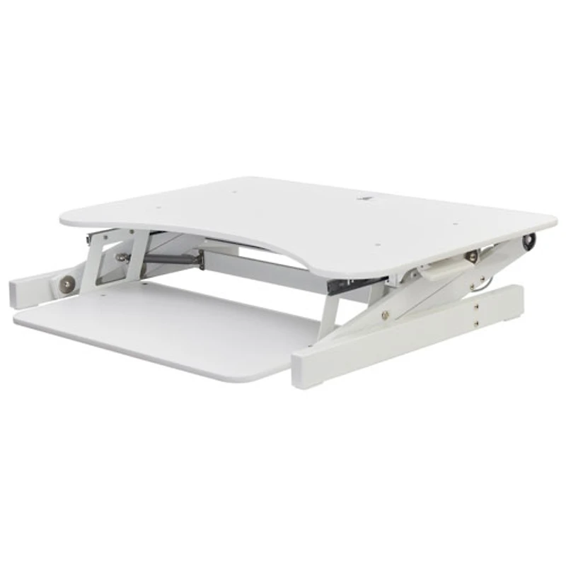 Surélévateur de bureau avec plateau pour clavier pour travailler debout EADR de Rocelco