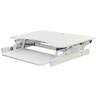 Surélévateur de bureau avec plateau pour clavier pour travailler debout EADR de Rocelco
