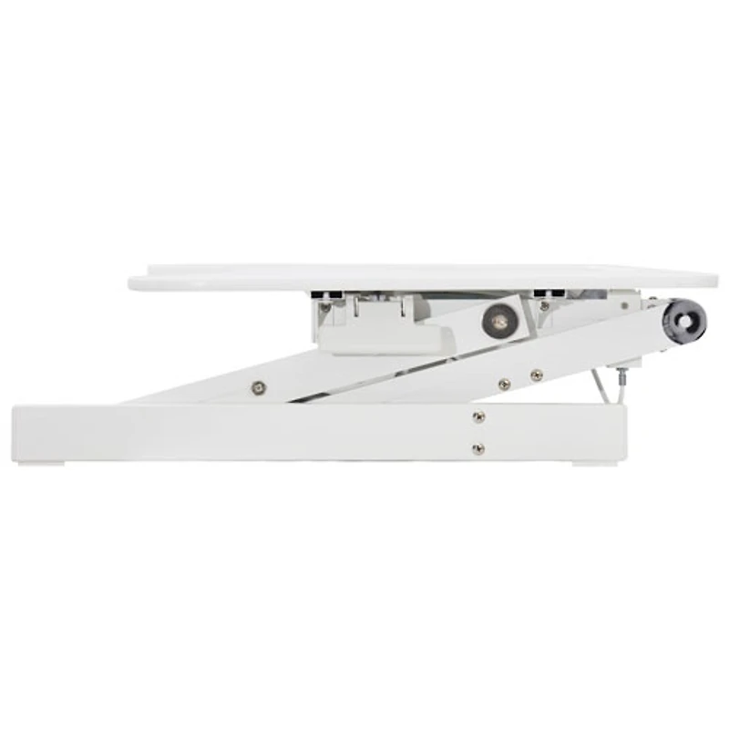 Surélévateur de bureau avec plateau pour clavier pour travailler debout EADR de Rocelco