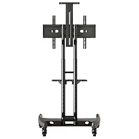 Chariot pour téléviseur VSTC standard de Rocelco - Noir