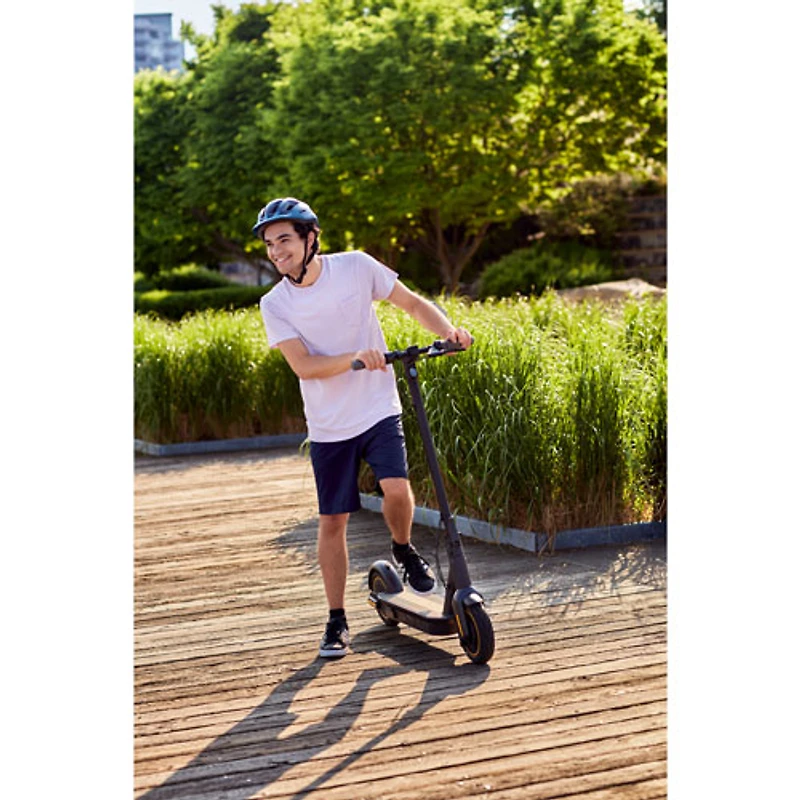 Segway Ninebot G30P MAX Adult Electric Scooter (350W Motor/ 65km Range / 30km/h Top Speed) - Dark Grey