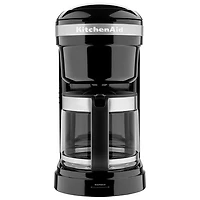 Cafetière à filtre électrique programmable de KitchenAid - 12 tasses - Noir onyx