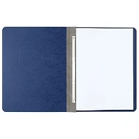 Couverture de présentation recyclée Presstex 8 1/2 x 11 po d'ACCO - Bleu foncé