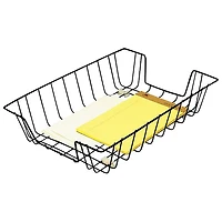 Acme United 11-1/2"x16" Wire Desk Tray (42015) - Black