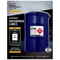 Avery UltraDuty GHS Chemical Labels (60501) - 50 Pack