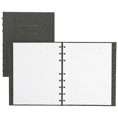 Blueline NotePro Ostrich 9 1/4" x 7 1/4" Twin-Wire Notebook - 192 Sheets