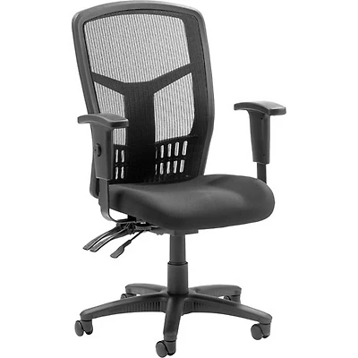 Fauteuil de bureau à dossier haut en filet de Lorell - Noir