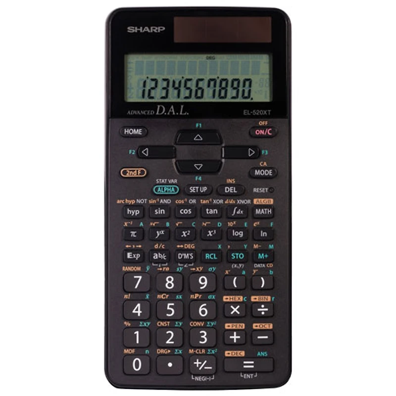 Sharp Scientific Calculator (EL520XTBBK)