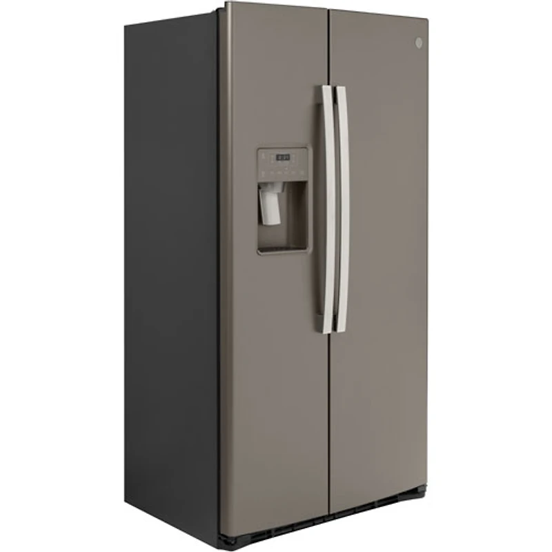 Réfrigérateur congélat. juxt. 21,8 pi³ 36 po distributeur eau/glace Whirlpool (GZS22IMNES) - Ardoise