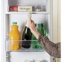 Réfrigérateur congélat. juxt. 21,8 pi³ 36 po distributeur eau/glace Whirlpool (GZS22IMNES) - Ardoise