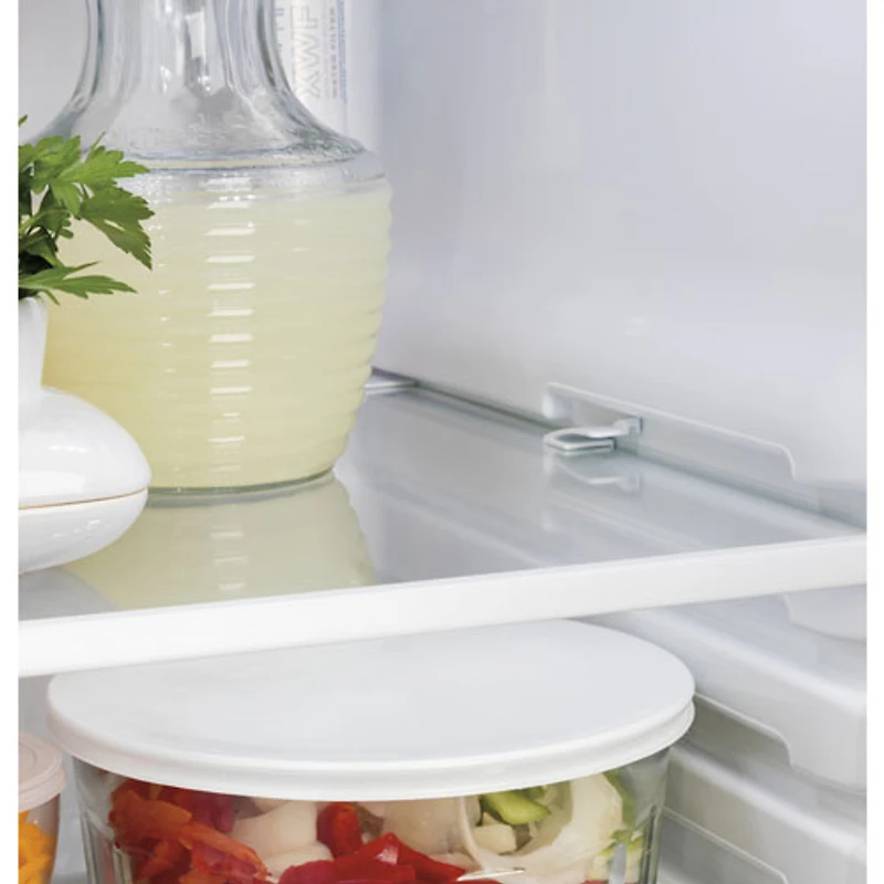 Réfrigérateur congélat. juxt. 21,8 pi³ 36 po distributeur eau/glace Whirlpool (GZS22IMNES) - Ardoise