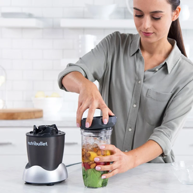 Mélangeur sur socle de 1 L et 1000 W NutriBullet Pro - Gris