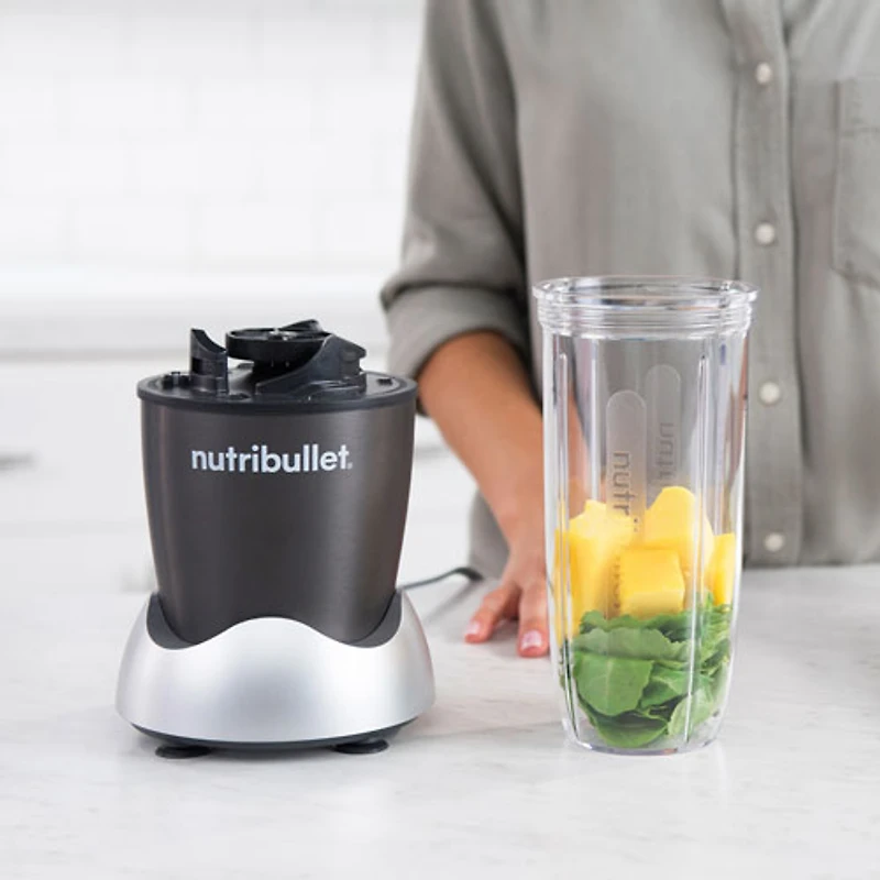 Mélangeur sur socle de 1 L et 1000 W NutriBullet Pro - Gris