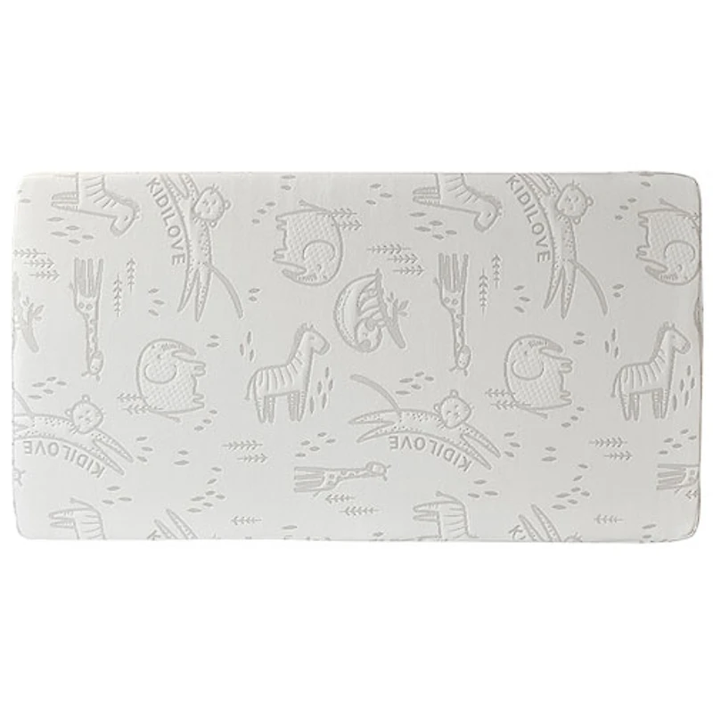 Kidilove Water Resistant Firm Crib Mattress - Jungle Animal