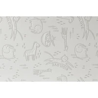 Kidilove Water Resistant Firm Crib Mattress - Jungle Animal