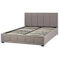 Lit moderne Westley - Très grand lit - Beige