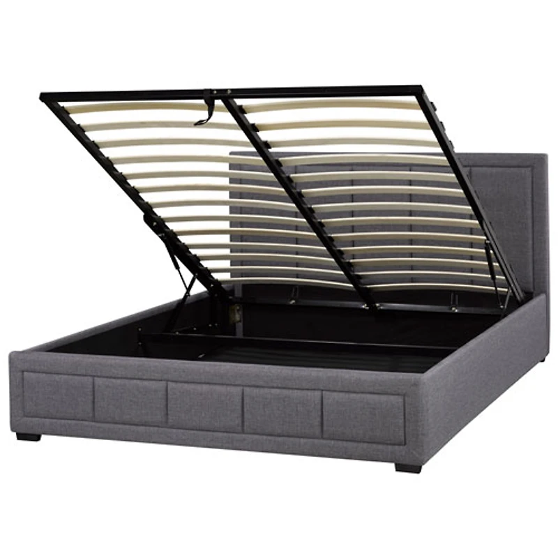 Westley Modern Bed - Queen - Grey