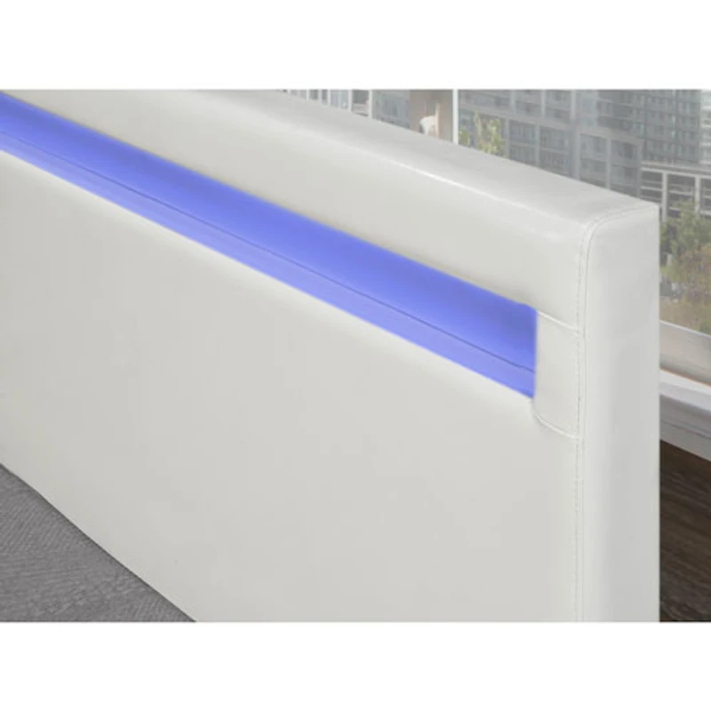 Lit moderne Dhara - Grand - Blanc