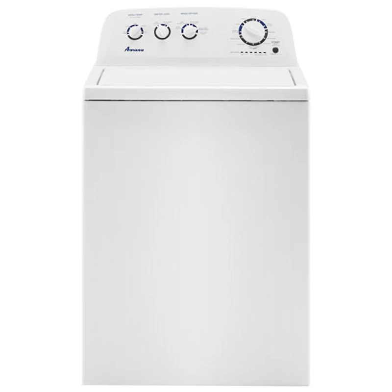 Laveuse à chargement par le haut avec pulsateur haute efficacité de 4,4 pi³ d'Amana (NTW4519JW) - Blanc