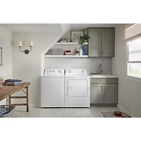 Laveuse à chargement par le haut avec pulsateur haute efficacité de 4,4 pi³ d'Amana (NTW4519JW) - Blanc