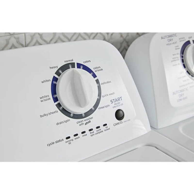 Laveuse à chargement par le haut avec pulsateur haute efficacité de 4,4 pi³ d'Amana (NTW4519JW) - Blanc