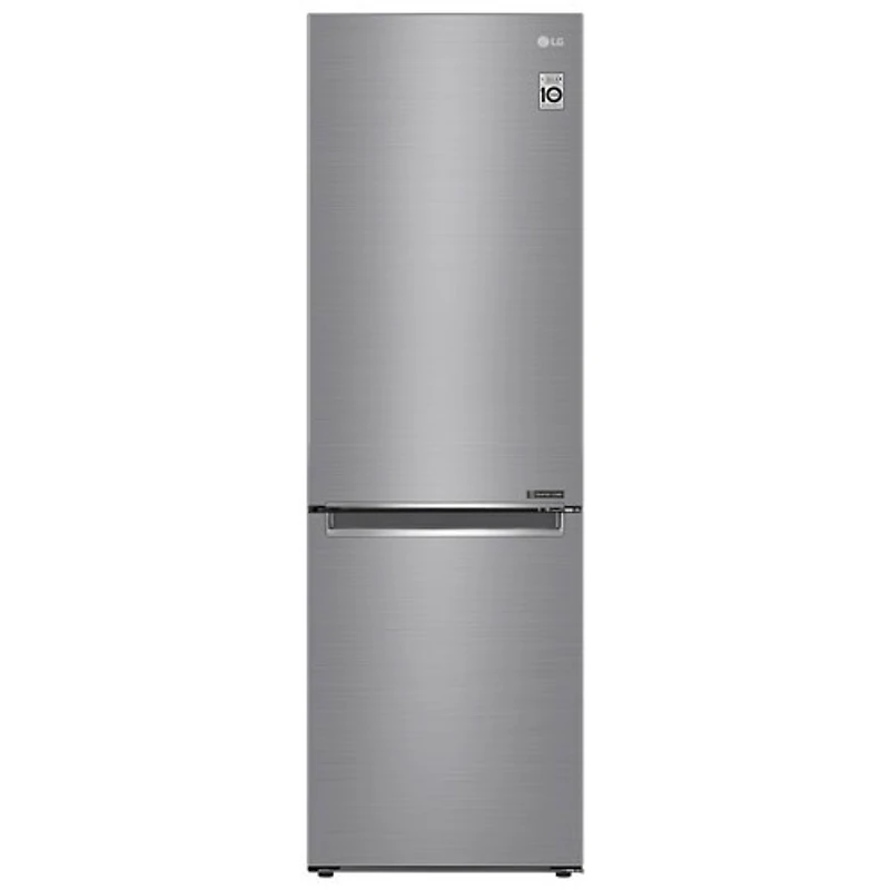 LG 24" Counter-Depth Bottom Freezer Refrigerator (LBNC12231V) - Silver - Open Box - Perfect Condition