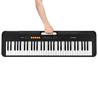 Casio CT-S100 61-Key Electric Keyboard - Black - Only at Best Buy
