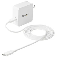 StarTech 60W USB-C Wall Charger with 2m (6.6 ft.) USB-C Cable