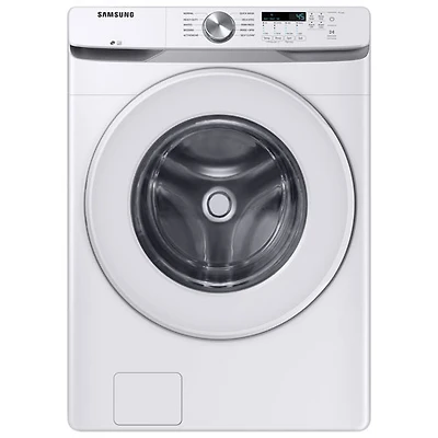 Laveuse à chargement frontal haute efficacité de 5,2 pi³ de Samsung (WF45T6000AW/A5) - Blanc