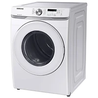Samsung 7.5 Cu. Ft. Electric Dryer (DVE45T6005W/AC) - White