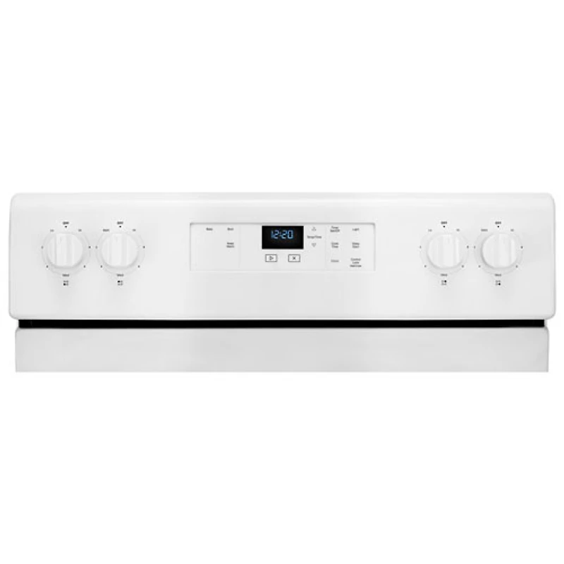 Whirlpool 30" 4.8 Cu. Ft. Freestanding Electric Coil Top Range (YWFC150M0JW) - White