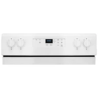 Whirlpool 30" 4.8 Cu. Ft. Freestanding Electric Coil Top Range (YWFC150M0JW) - White