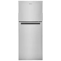 Réfrigérateur à congélateur supérieur 11,6 pi³ 24 po éclairage DEL de Whirlpool (WRT312CZJZ) - Inox