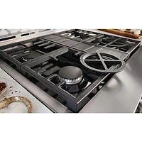 KitchenAid 30" 4.1 Cu. Ft. True Convection Freestanding Gas Range (KFGC500JIB) - Ink Blue