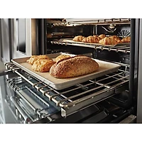 KitchenAid 48" 6.3 Cu. Ft. Double Oven 6-Burner Freestanding Gas Range (KFGC558JSC) - Orange