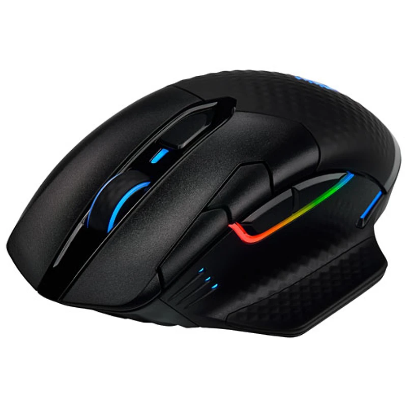 Souris de jeu optique sans fil de 18 000 ppp Dark Core RGB Pro de Corsair - Noir