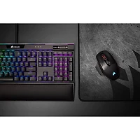 Souris de jeu optique sans fil de 18 000 ppp Dark Core RGB Pro de Corsair - Noir