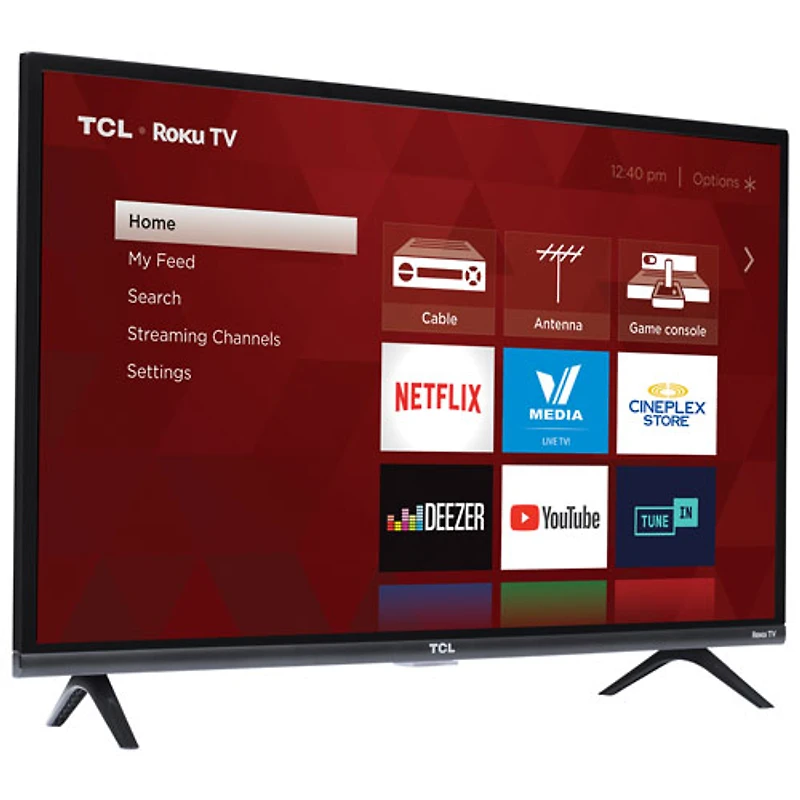 Refurbished (Good) - TCL 3Series 32" 1080p HD LED LCD Roku OS Smart TV (32S327CAB)