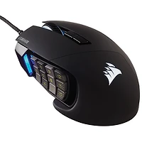 Corsair Scimitar RGB Elite 18000 DPI Optical Gaming Mouse - Black