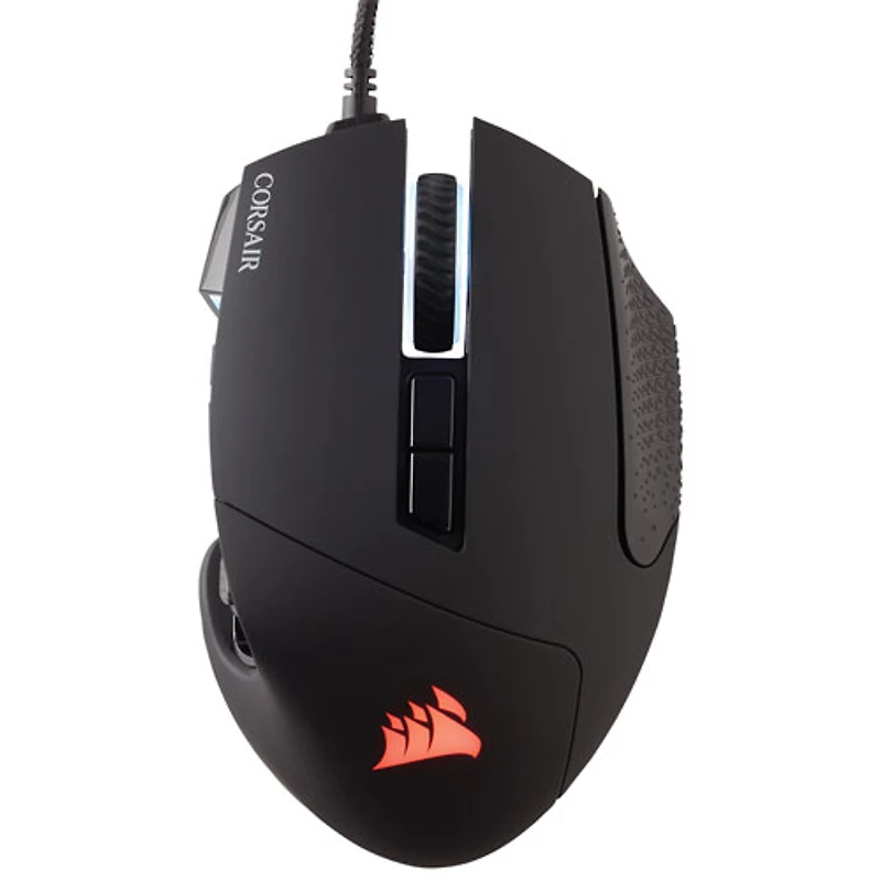 Corsair Scimitar RGB Elite 18000 DPI Optical Gaming Mouse - Black