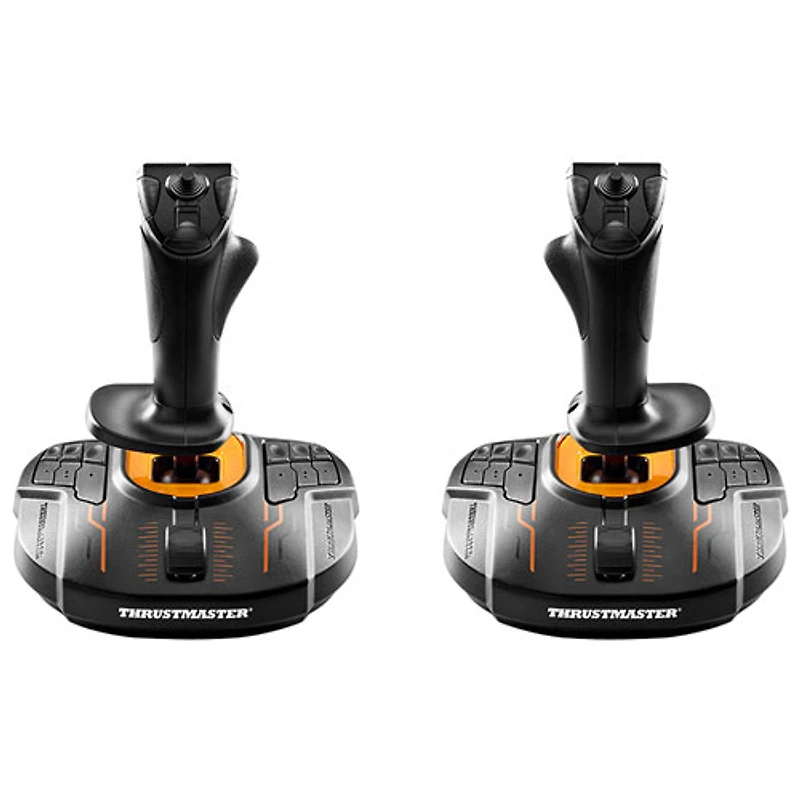 Système de contrôle de vol à deux manches à balai T16000M de Thrustmaster