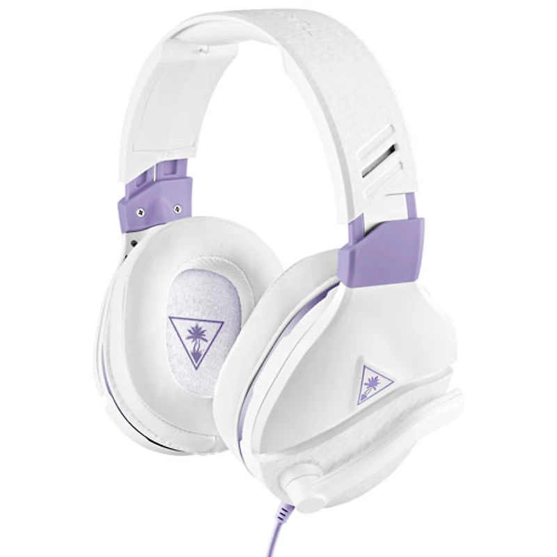 Turtle Beach Recon Spark Gaming Headset with Microphone - White/Lavender