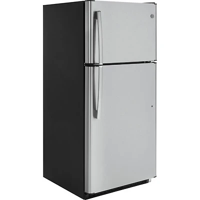 Réfrigérateur à congélateur supérieur DEL 30 po de GE (GTE18FSLKSS) - Inox - BO - Parfait état