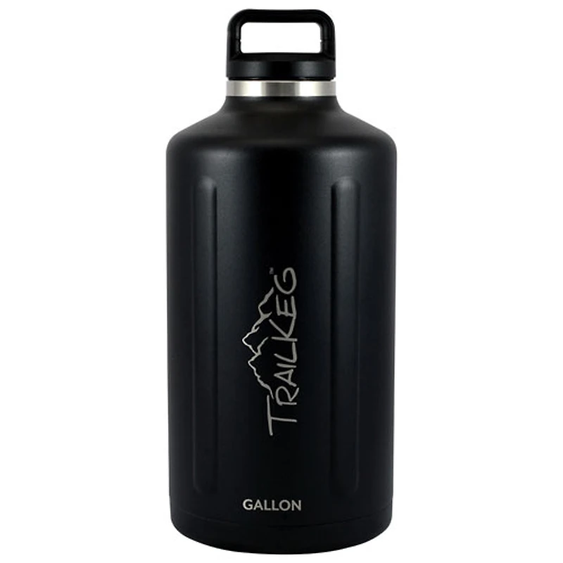 TrailKeg Gallon 128 oz Growler (128BK) - Black