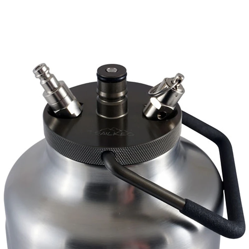 TrailKeg Half Gallon 64 oz Growler (64SS) - Stainless Steel