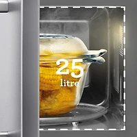 Four micro-ondes compact fermeture douce Wave 0,9 pi³ de Breville (BMO650SIL1BCA1)-Argenté