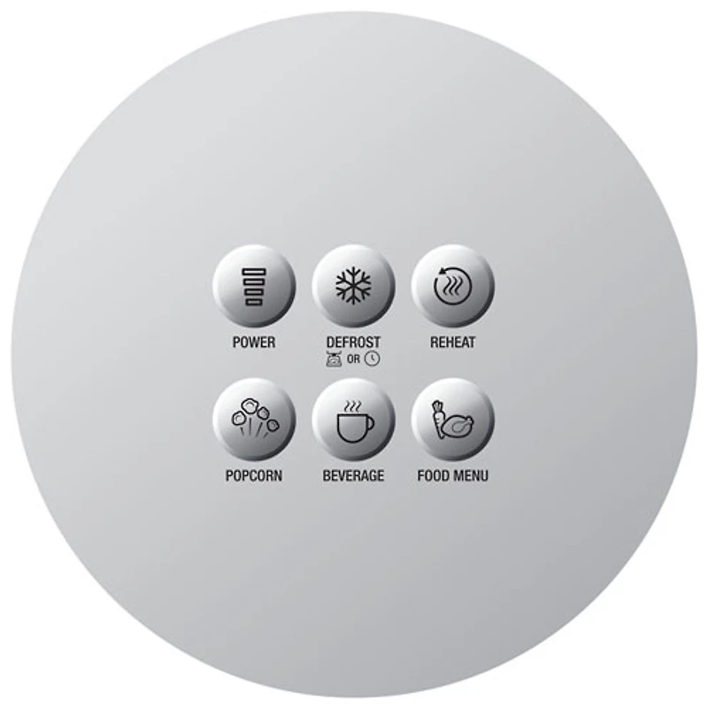Four micro-ondes compact fermeture douce Wave 0,9 pi³ de Breville (BMO650SIL1BCA1)-Argenté